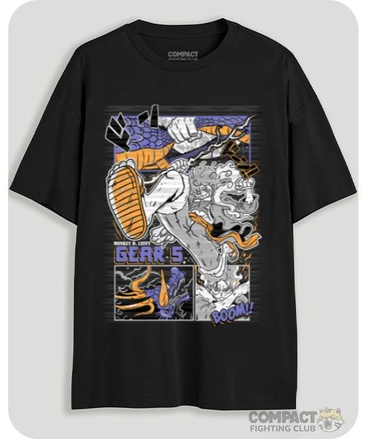 Polo Oversize Luffy Gear5 | One Piece