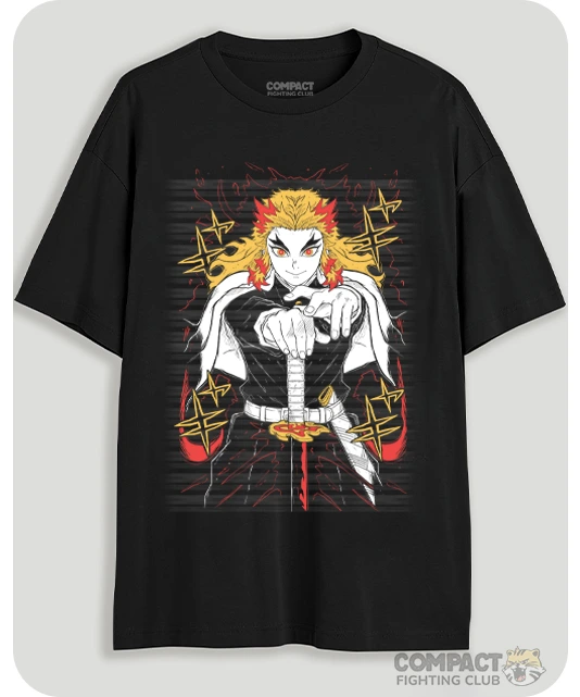 Polo Oversize Rengoku | Demon slayer