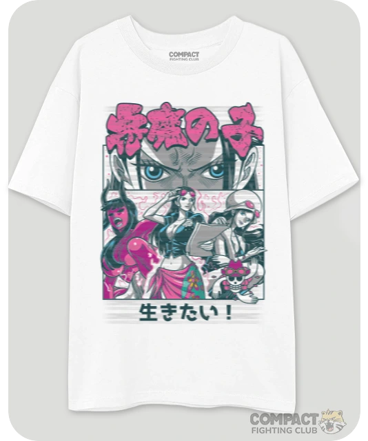 Polo Oversize Nico Robin | One Piece